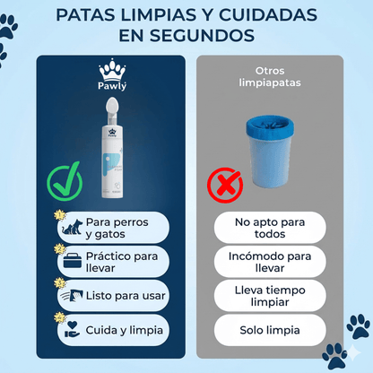 Espuma higienizante para patas